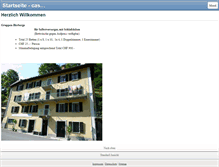 Tablet Screenshot of casa-stefano.ch